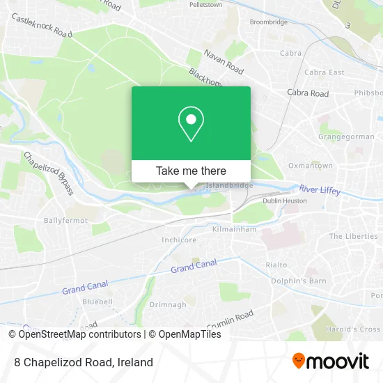 8 Chapelizod Road map