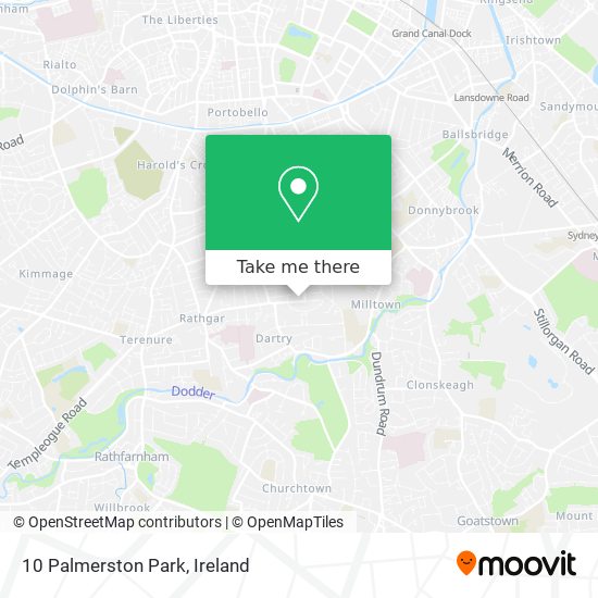 10 Palmerston Park map