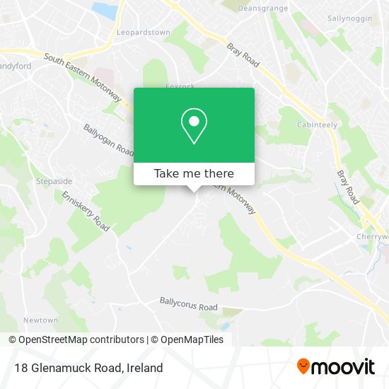 18 Glenamuck Road map