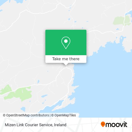 Mizen Link Courier Service map