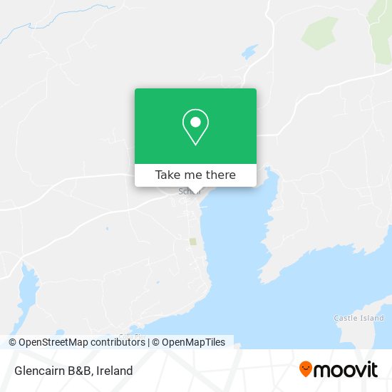 Glencairn B&B map