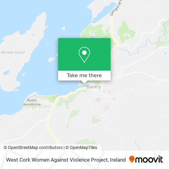 West Cork Women Against Violence Project map