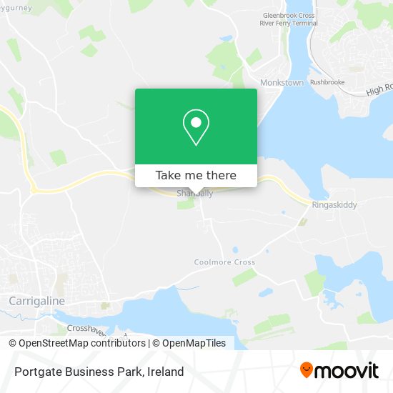 Portgate Business Park map