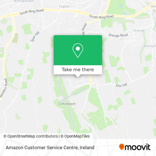 Amazon Customer Service Centre map