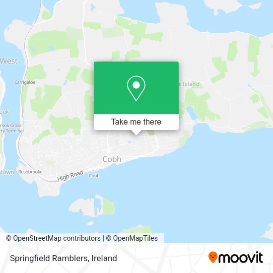 Springfield Ramblers map