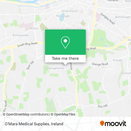 O'Mara Medical Supplies map