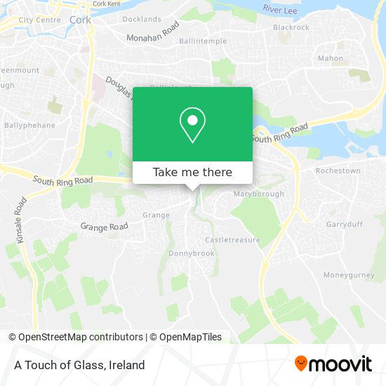 A Touch of Glass map