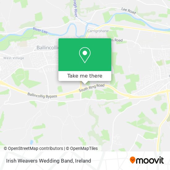 Irish Weavers Wedding Band map