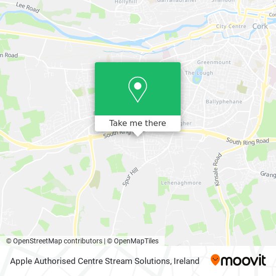 Apple Authorised Centre Stream Solutions map