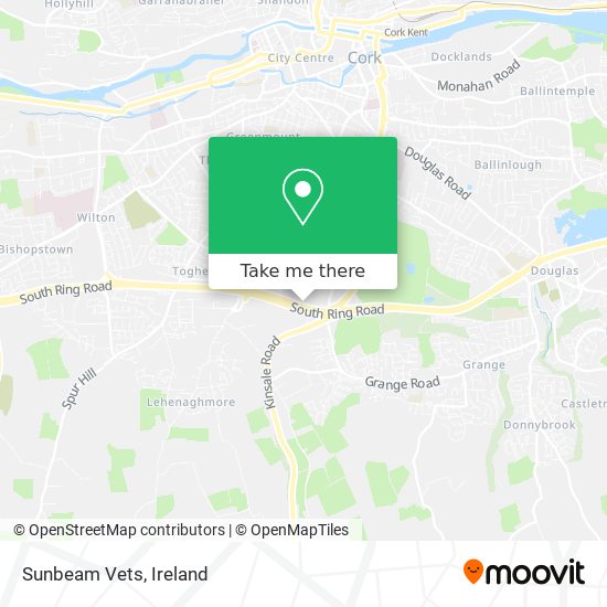 Sunbeam Vets map