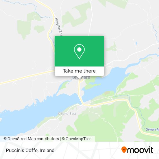 Puccinis Coffe map