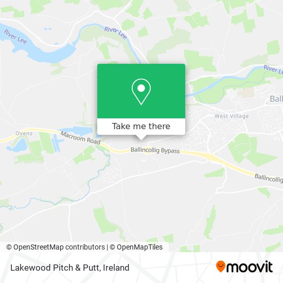 Lakewood Pitch & Putt map