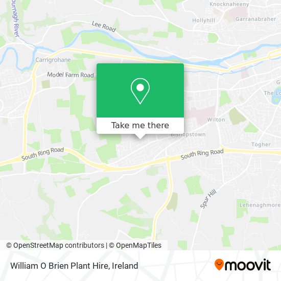 William O Brien Plant Hire map