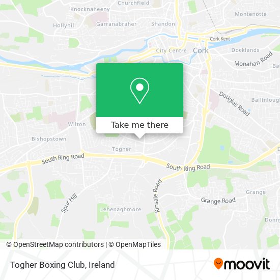 Togher Boxing Club map