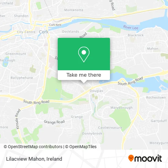 Lilacview Mahon map
