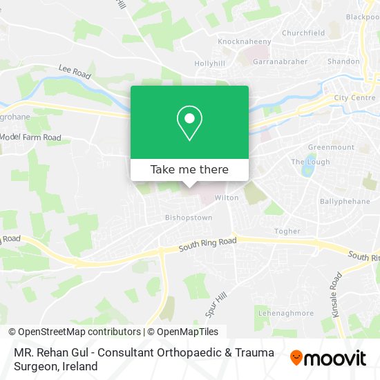 MR. Rehan Gul - Consultant Orthopaedic & Trauma Surgeon map