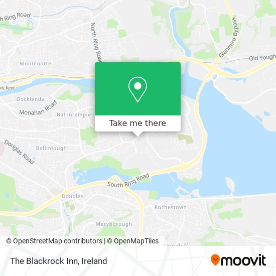 The Blackrock Inn map