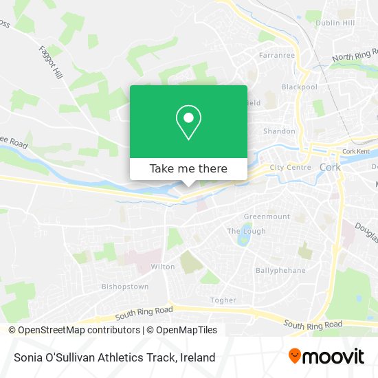Sonia O'Sullivan Athletics Track map