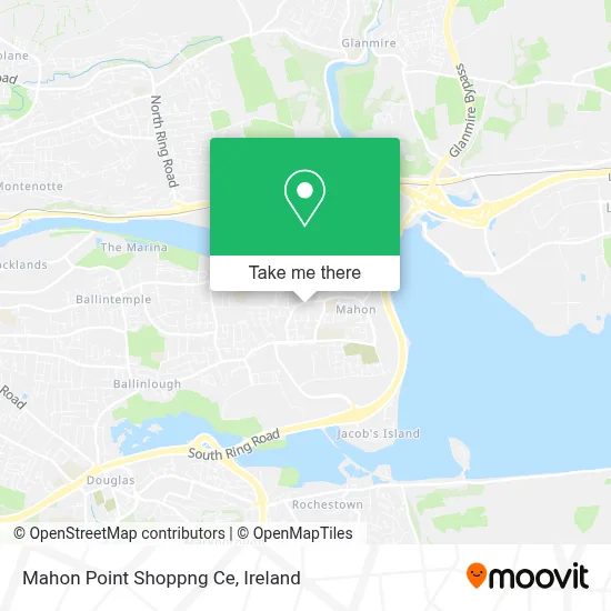 Mahon Point Shoppng Ce map