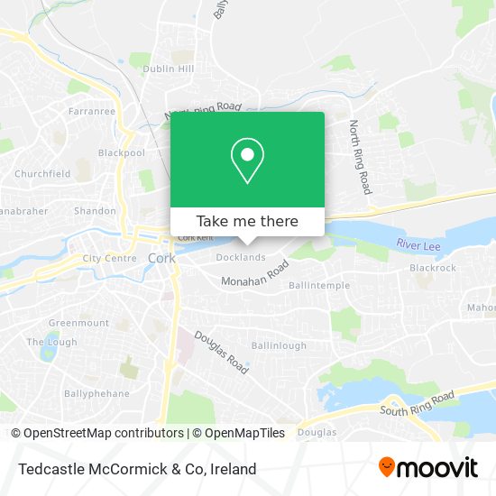 Tedcastle McCormick & Co map