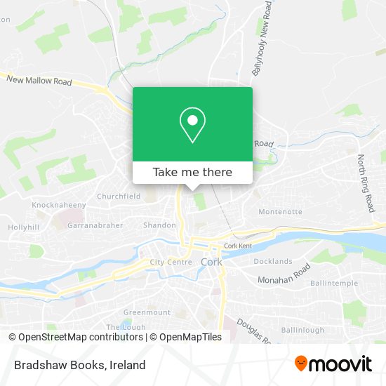 Bradshaw Books map