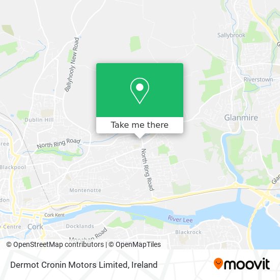 Dermot Cronin Motors Limited map