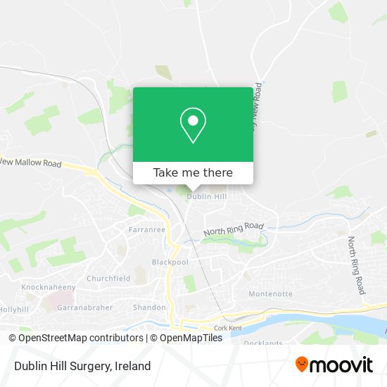 Dublin Hill Surgery map