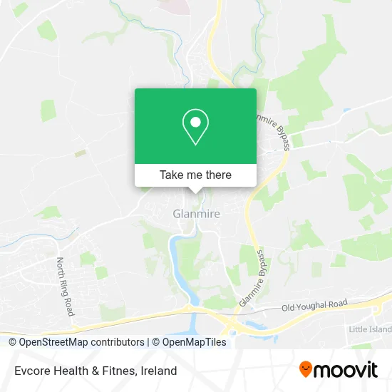 Evcore Health & Fitnes map