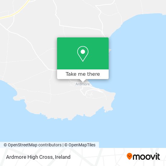 Ardmore High Cross map