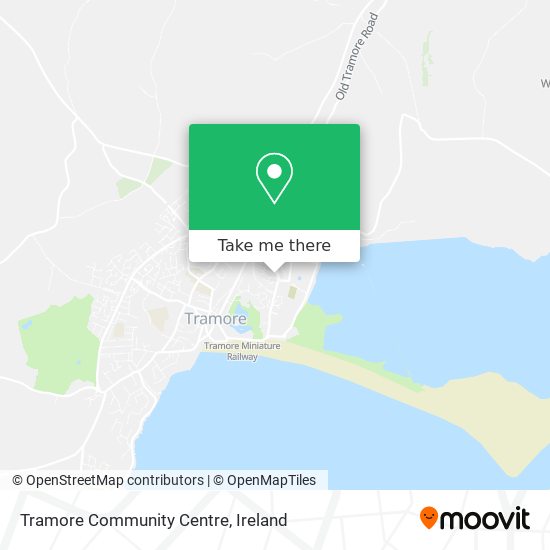 Tramore Community Centre map