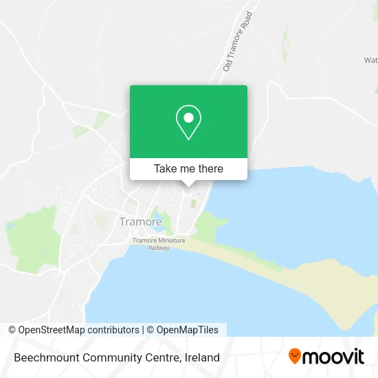 Beechmount Community Centre map