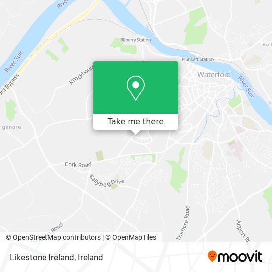 Likestone Ireland map