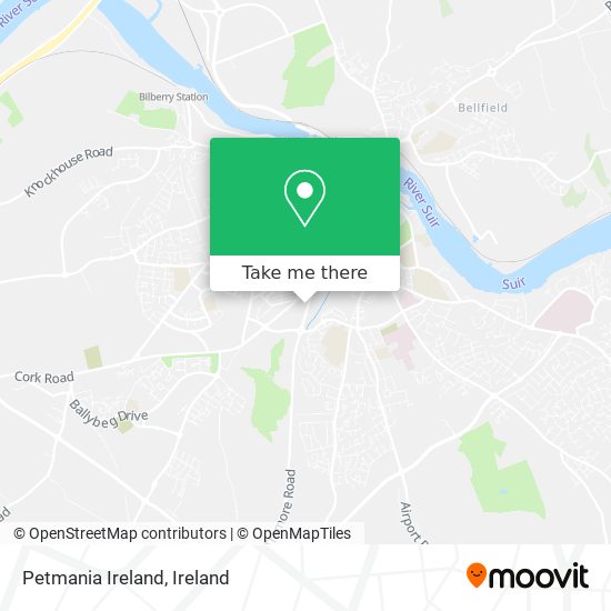 Petmania Ireland map