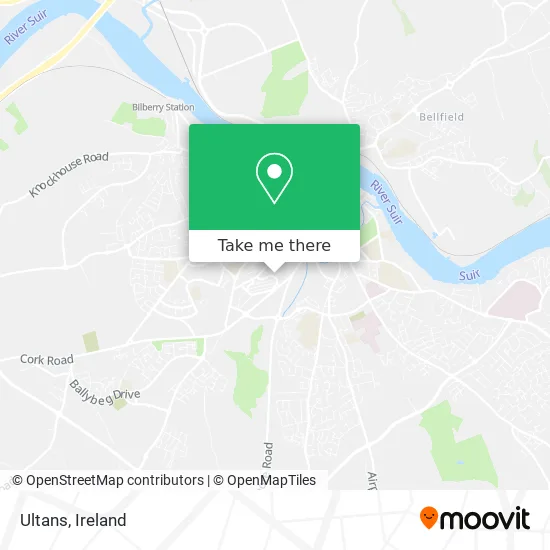 Ultans map