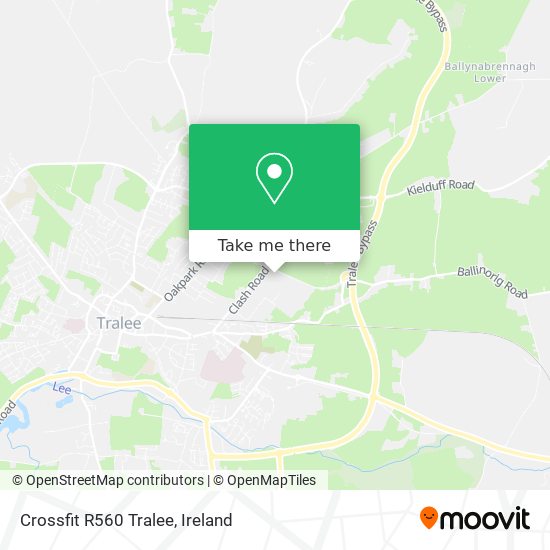 Crossfit R560 Tralee map