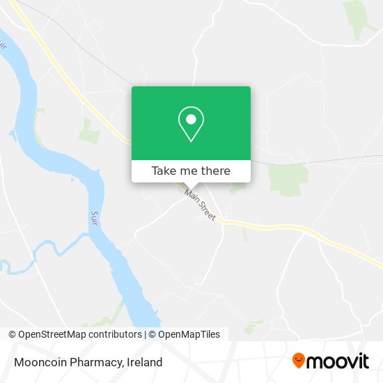 Mooncoin Pharmacy map