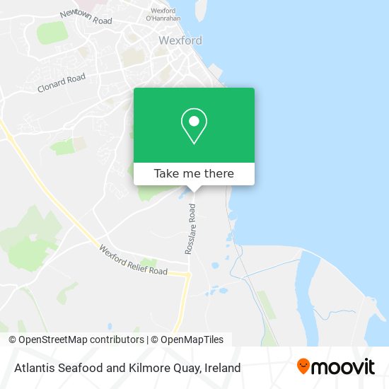 Atlantis Seafood and Kilmore Quay map