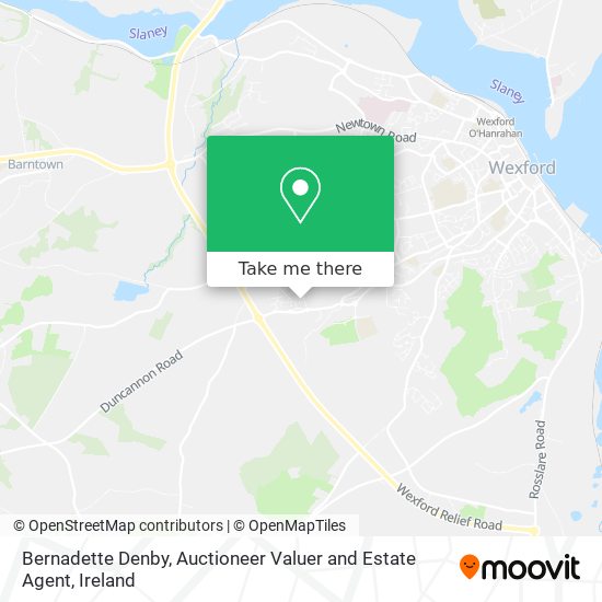 Bernadette Denby, Auctioneer Valuer and Estate Agent map