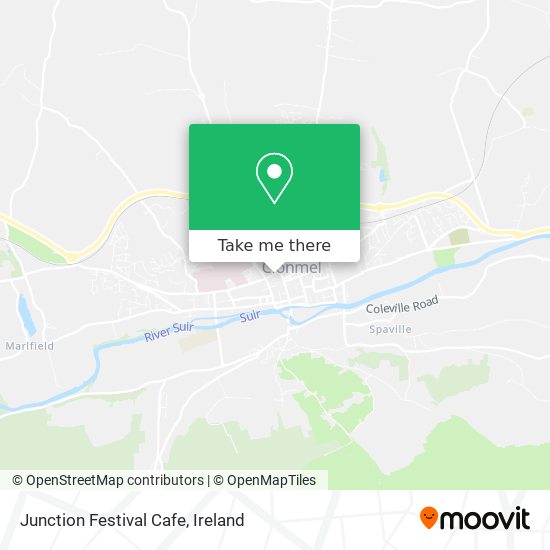 Junction Festival Cafe map