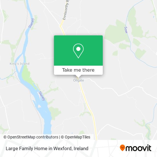 Large Family Home in Wexford map