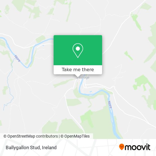 Ballygallon Stud map