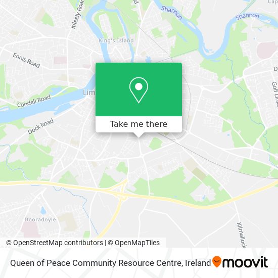 Queen of Peace Community Resource Centre map