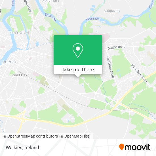 Walkies map