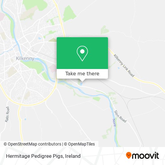 Hermitage Pedigree Pigs map