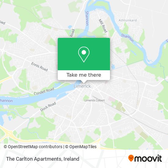 The Carlton Apartments map