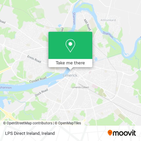 LPS Direct Ireland map