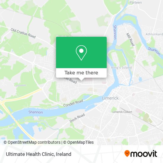 Ultimate Health Clinic map