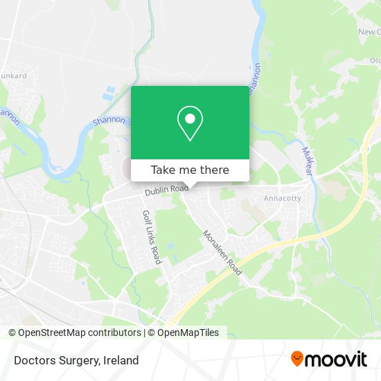 Doctors Surgery map