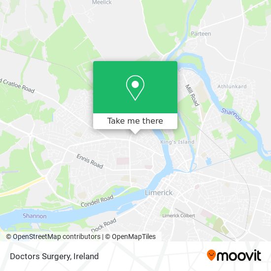 Doctors Surgery map