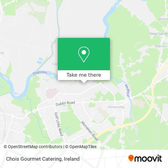 Chois Gourmet Catering map